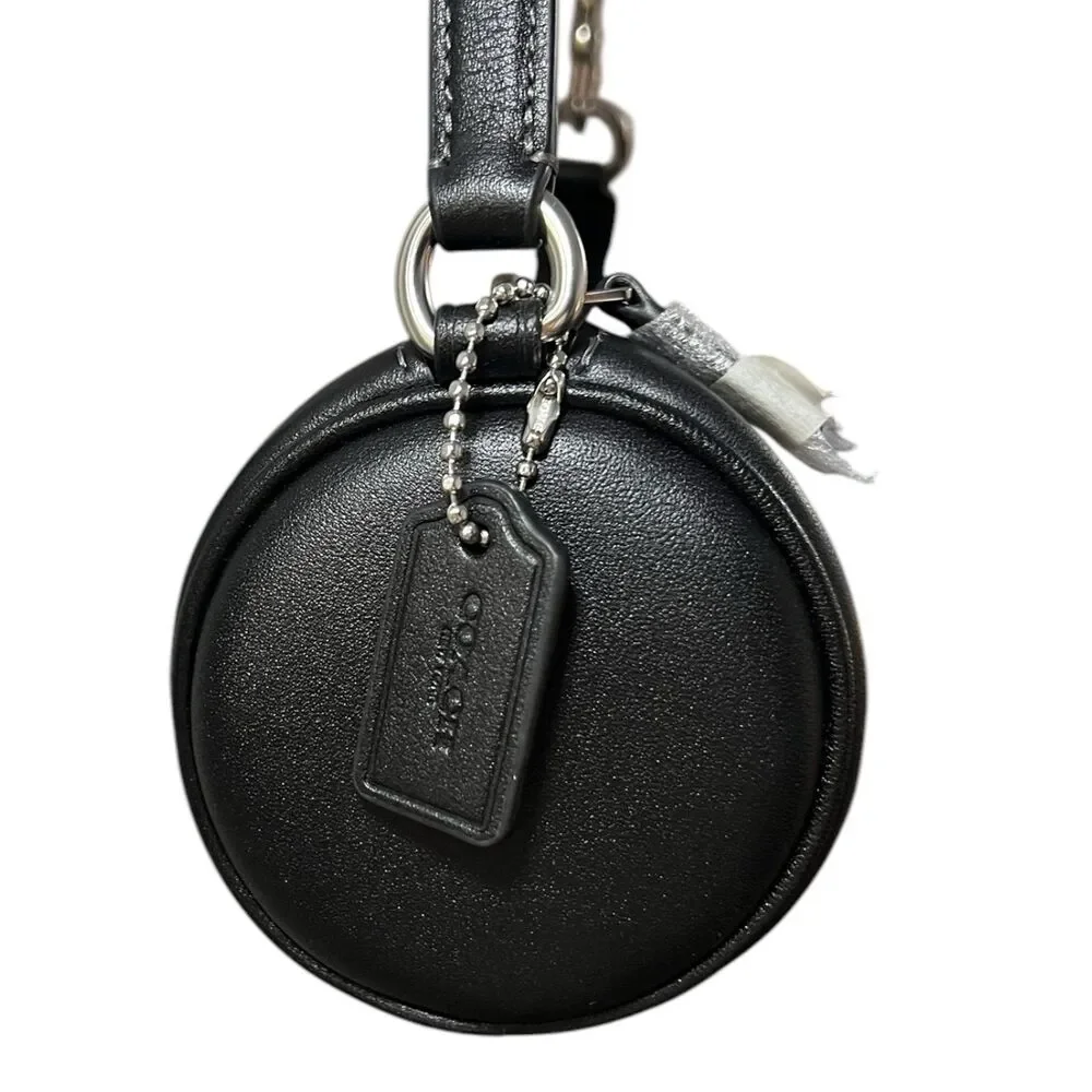 COACH Nolita Barrel Bag Black Leather